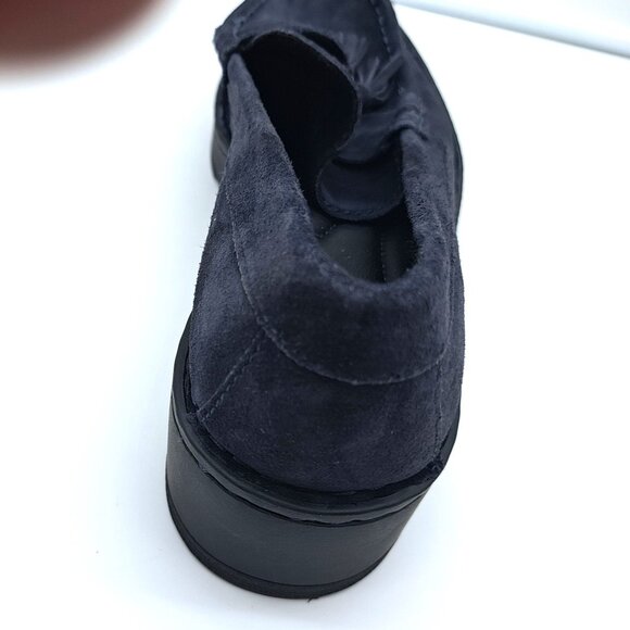 Born Women's Capri Tassel Platform Loafer Navy Suede - Size 10 - Picture 9 of 13